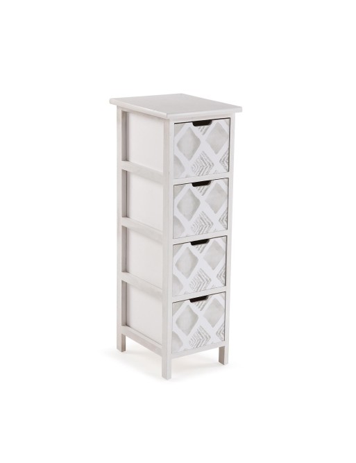 KOMMODE MIT 4 SCHUBLADEN ECOPAU MODELL 80x32x26 CM