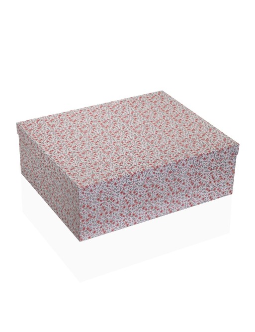 SET OF 15 FLORAL CARDBOARD BOXES