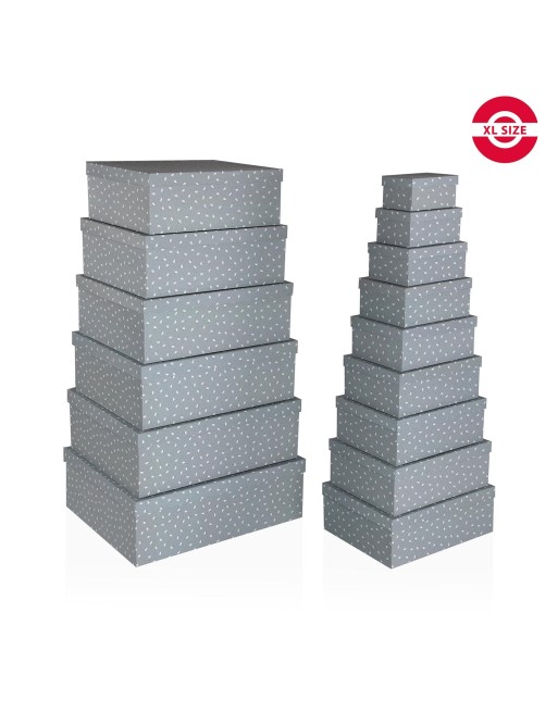 SET OF 15 BRISA MODEL CARDBOARD BOXES