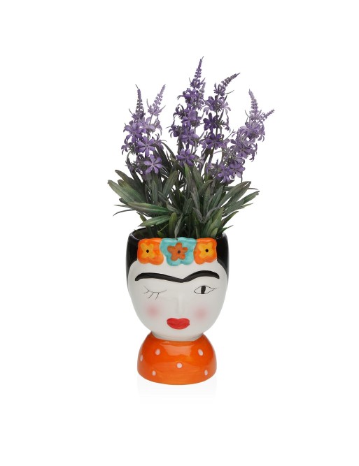 JARRON DE CERAMICA MODELO LINDA MEXICO DE 18 CM