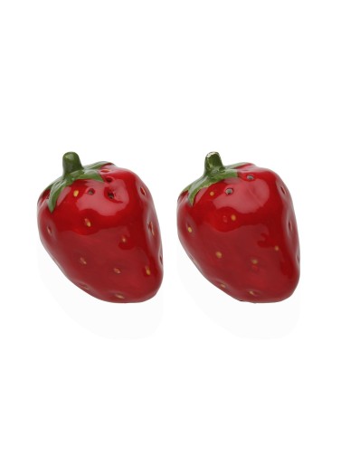 SET SALIÈRE ET POIVRIÈRE MODÈLE FRAISE