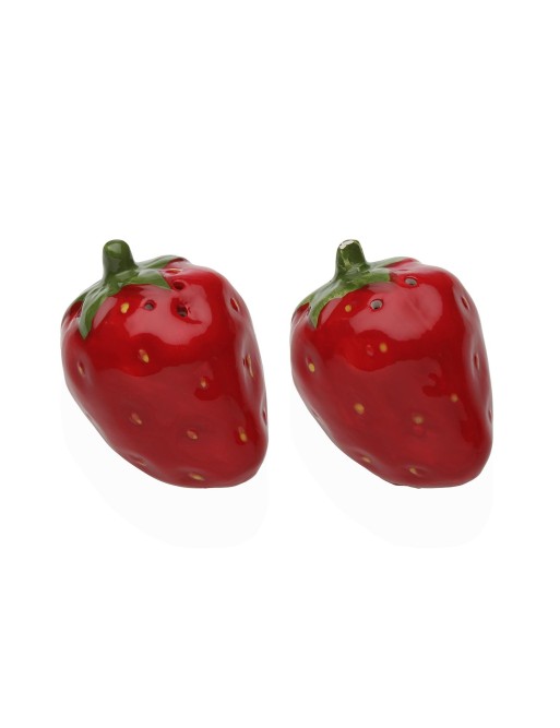 SET SALIÈRE ET POIVRIÈRE MODÈLE FRAISE SET SALIÈRE ET POIVRIÈRE MODÈLE FRAISE