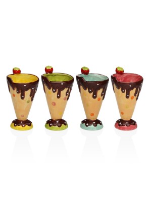 ASSORTIMENT DE GOBELETS À GLACE MODÈLE ICE CREAM CREAM