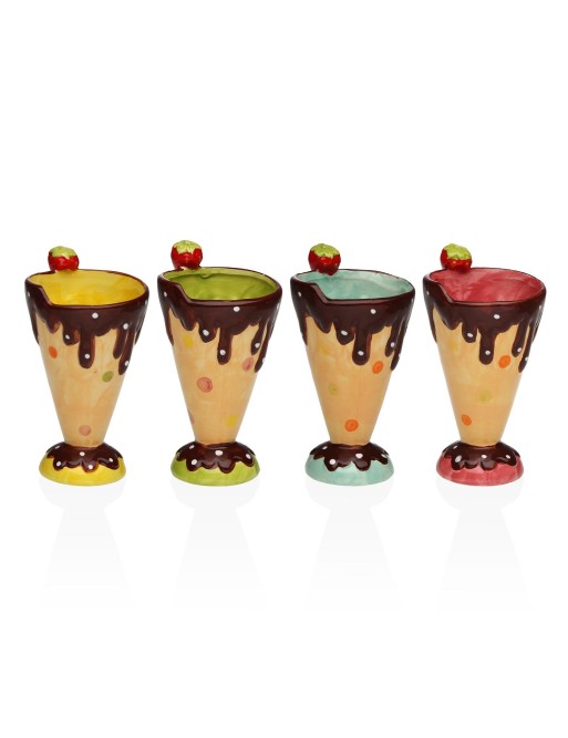 ASSORTIMENT DE GOBELETS À GLACE MODÈLE ICE CREAM CREAM