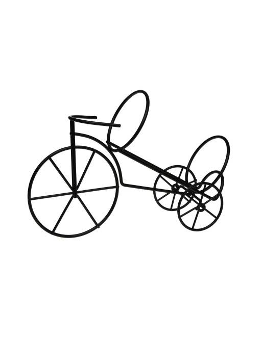 SOPORTE PARA BOTELLA DE VINO MODELO BICICLETA NEGRA SOPORTE PARA BOTELLA DE VINO MODELO BICICLETA NEGRA