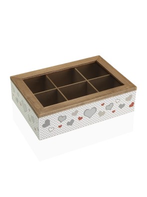 AMELIS WOODEN TEA BOX