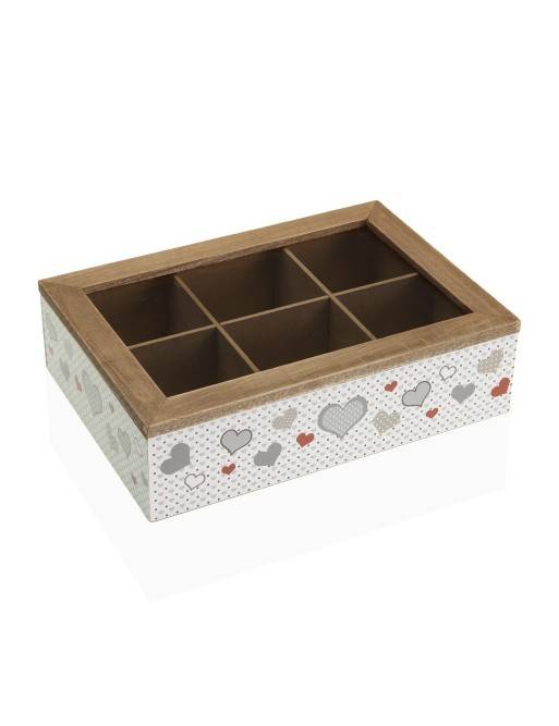 AMELIS WOODEN TEA BOX AMELIS WOODEN TEA BOX