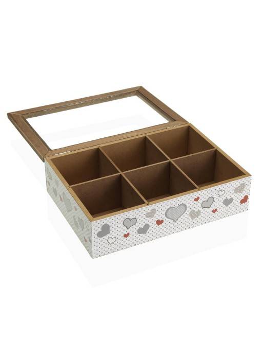 AMELIS WOODEN TEA BOX AMELIS WOODEN TEA BOX