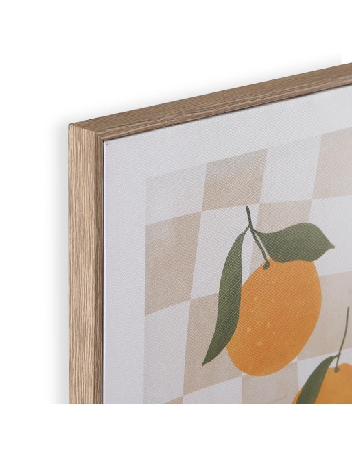 IMPRESION EN LIENZO ENMARCADO MODELO ORANGES 30x40 CM
