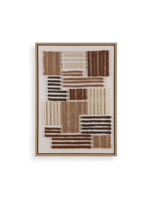 FRAMED FABRIC PICTURE MODEL NATUR 50x70 CM