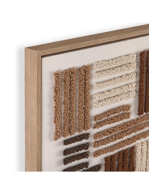 FRAMED FABRIC PICTURE MODEL NATUR 50x70 CM