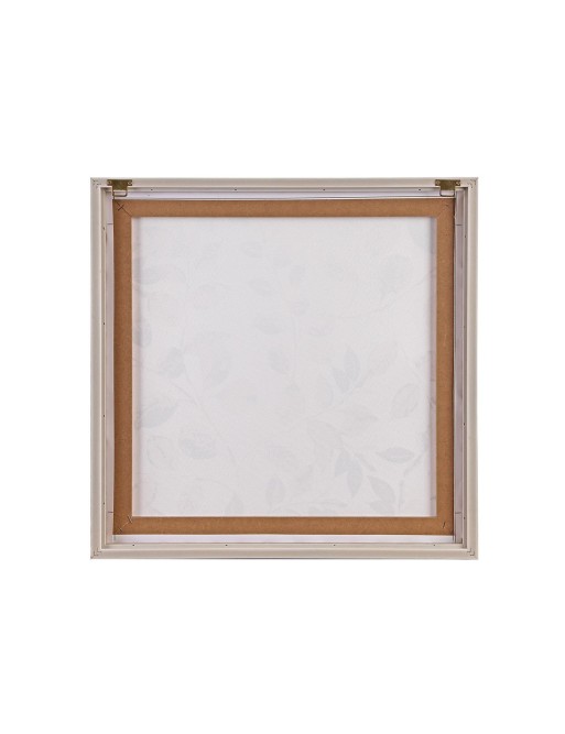 CANVAS FRAMED WITH SHEET MODEL LEAVES 50x50 CM