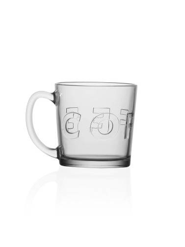 GLASS MUG MODEL COFEE 270ML
