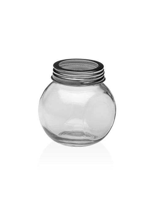 ENSEMBLE DE 4 POTS À ÉPICES EN VERRE AVEC SUPPORT