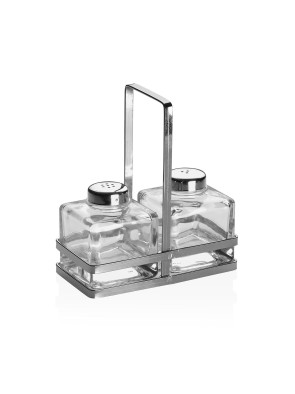 ICE MODEL GLAS SALZ- UND PFEFFERSTREUER SET