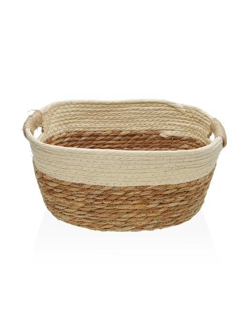 CESTA CON ASAS MODELO MEDIANO COLOR BEIGE