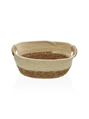 PETIT PANIER MODÈLE BEIGE AVEC POIGNÉES