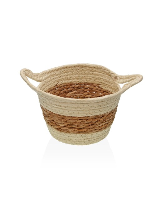 RUNDER KORB MODELL GRIFFE BEIGE FARBE RUNDER KORB MODELL GRIFFE BEIGE FARBE