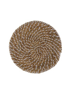 NAPPE INDIVIDUELLE MODÈLE NATUREL BLANC 38 CM