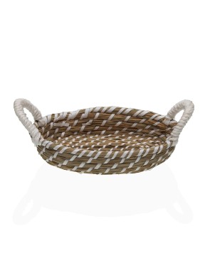 CESTA CON ASAS COLOR BLANCO MODELO 26 CM