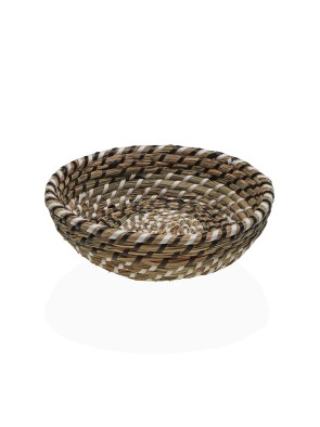 CESTA DE 25 CM MODELO BLANCO Y NEGRO