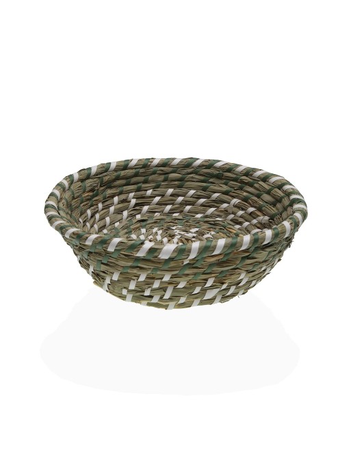 CESTA DE 25 CM MODELO BLANCO Y VERDE CESTA DE 25 CM MODELO BLANCO Y VERDE