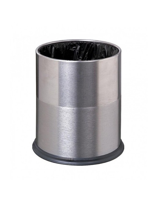 Hotel-, Büro- oder Zimmermülleimer aus 10L Edelstahl Hotel-, Büro- oder Zimmermülleimer aus 10L Edelstahl