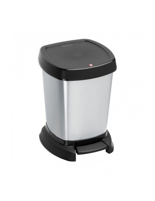 Cubo de basura con pedal capacidad 6 Litros, modelo muelle