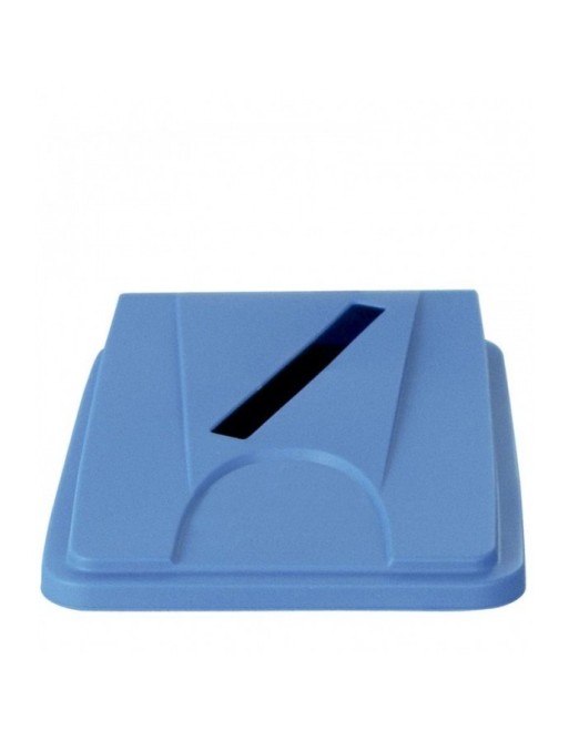 Poubelle Conteneur de recyclage 60 litres avec poignées et couvercle Poubelle Conteneur de recyclage 60 litres avec poignées et couvercle