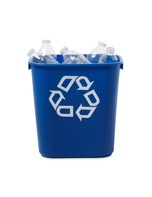 Blaue Recyclingtonne für Büro von 12L Blaue Recyclingtonne für Büro von 12L