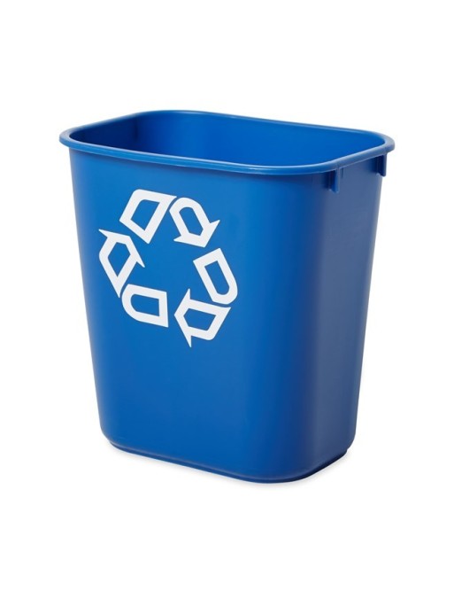 Blaue Recyclingtonne für Büro von 26L Blaue Recyclingtonne für Büro von 26L