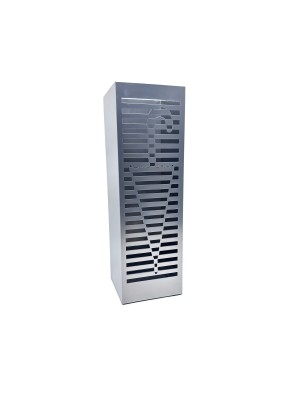 PARAPLUIE MÉTALLIQUE MODÈLE LUGAN SILVER