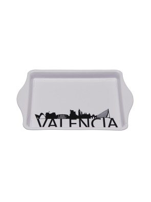 VALENCIA CITY METAL TRAY MODEL
