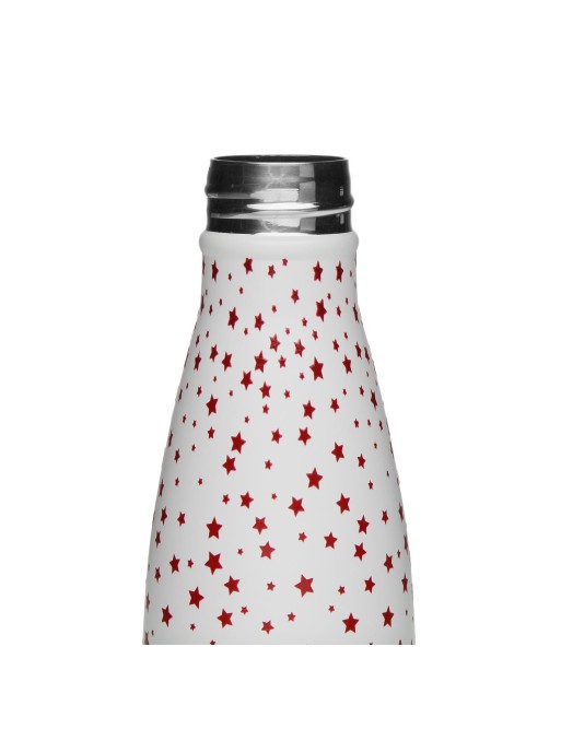 EDELSTAHLFLASCHE MODELL RED STARS