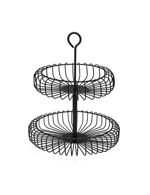 FRUTERO METALICO NEGRO MODELO DOS PISOS FRUTERO METALICO NEGRO MODELO DOS PISOS