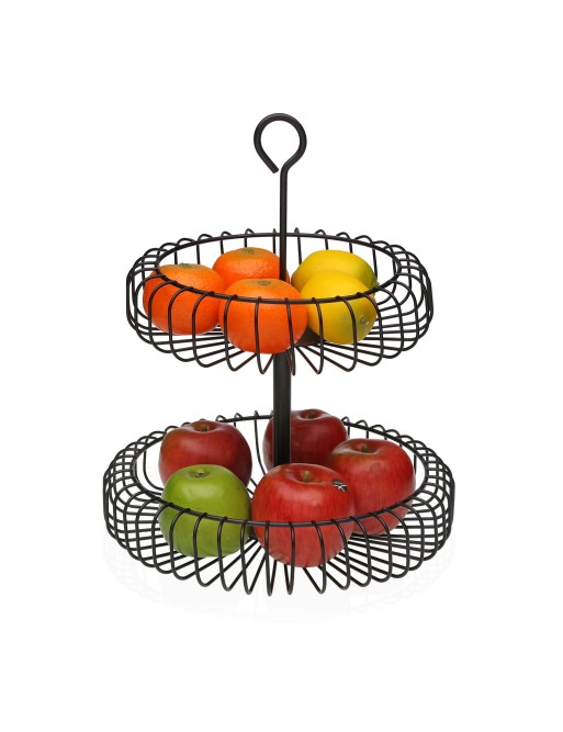 FRUTERO METALICO NEGRO MODELO DOS PISOS FRUTERO METALICO NEGRO MODELO DOS PISOS