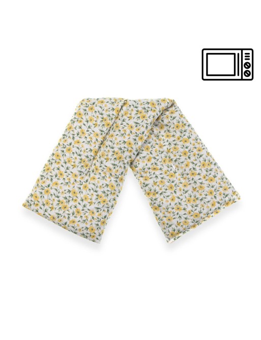 COUSSIN THERMIQUE TEXTILE 45x12,5 CM MODÈLE FLEUR JAUNE COUSSIN THERMIQUE TEXTILE 45x12,5 CM MODÈLE FLEUR JAUNE