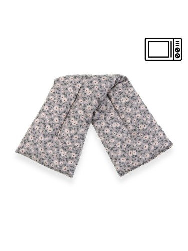 THERMAL TEXTILE PILLOW 45x12.5 CM MODEL WHITE FLOWERS