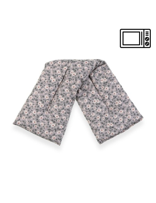 COUSSIN THERMIQUE TEXTILE 45x12,5 CM MODÈLE FLEURS BLANCHES COUSSIN THERMIQUE TEXTILE 45x12,5 CM MODÈLE FLEURS BLANCHES