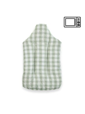 COUSSIN THERMIQUE VERT 30x17 CM MODÈLE CARRÉ