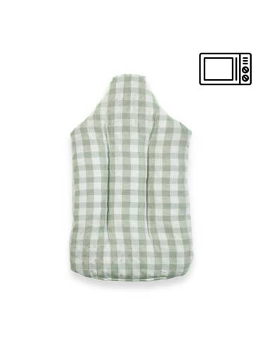 GREEN THERMAL PILLOW 30x17 CM SQUARE MODEL