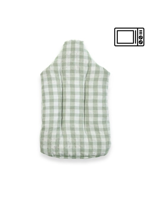 GREEN THERMAL PILLOW 30x17 CM SQUARE MODEL GREEN THERMAL PILLOW 30x17 CM SQUARE MODEL