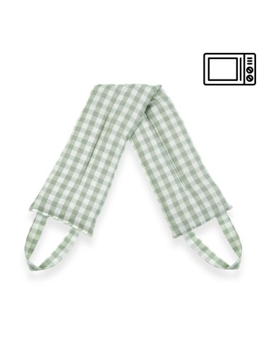 GRÜNES WÄRMEKISSEN 61x12,5 CM QUADRATISCHES MODELL