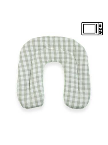 GREEN THERMAL PILLOW 30x28 CM SQUARE MODEL