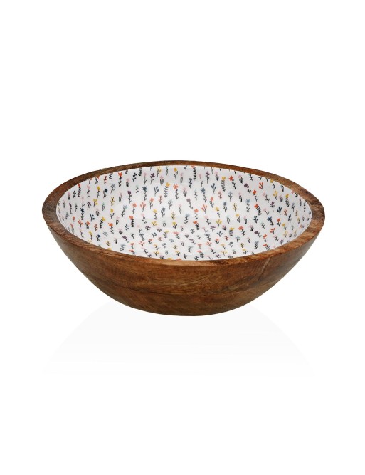 FLORA WOODEN SALAD BOWL MODEL 24x7 CM
