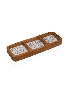 FONTAINE À TROIS COMPARTIMENTS MODÈLE FLORA