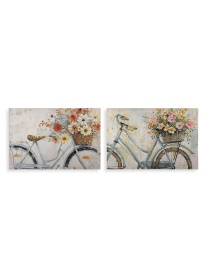 DEUX MODÈLES DE CADRES DE VÉLO 60 X 90 CM