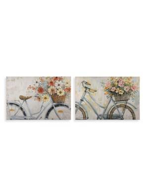 ZWEI FAHRRAD-MODELLRAHMEN 60 X 90 CM