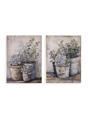 DEUX TABLEAUX NATURE MODÈLE 30x40 CM