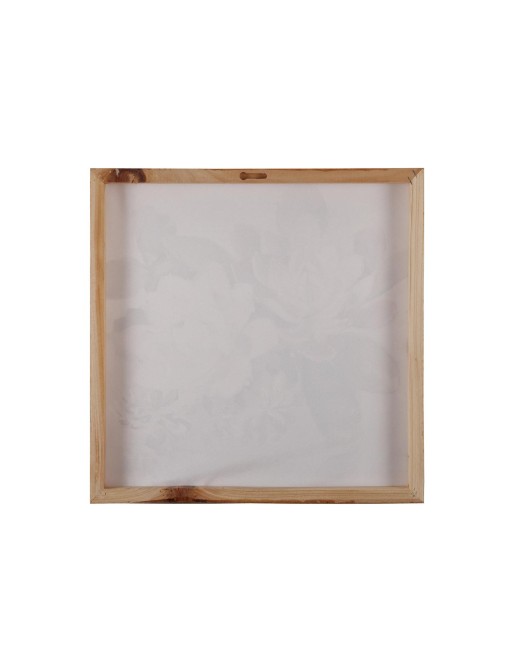 AUSWAHL VON ZWEI BLUMENMODELLGEMÄLDEN 40x40 CM